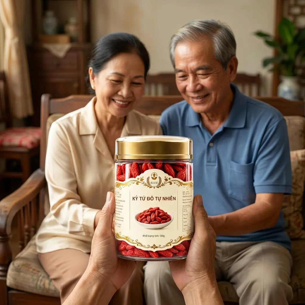 Biếu kỷ tử cho cha mẹ